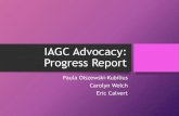 IAGC Advocacy: Progress Report - Illinois Association for Gifted … · 2017. 5. 31. · identified gifted students •Looked at the disparity between the demographics of gifted population