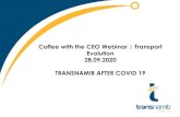 Transport Evolution 28.09.2020 TRANSNAMIB AFTER COVID ......CORPORATE INFORMATION. •1,400 employees. •Locomotive km’s pa. = 2,4m km •Annual tonnage = 1,6 m. •Annual Turnover