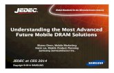 Understanding the Most Advanced Future Mobile DRAM …...What’s Driving Mobile Data Consumption Video / Communications Smartphone Tablet 45% 50% % Data Consumption % Data Consumption