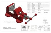 MACHINE VISE SHEETS - DDGT VISE...MACHINE VISE MASTER ASSEMBLY SCALE 1 : 1 INVENTOR DRAWING NAME: COURSE: FIG #: DRAFTER: DATE: SCALE: PAGE #: DDGT240 MACHINE VISE 14-17 F. MORALES