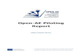 Open-AE Piloting Report€¦ · Elephorm + Face to Face + Jitsi + email support Moodle + Zoom for webinar + Mattermost (instant communication tools) + emails The contents The contents