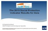 Presentation - Social Protection Indicator Results for Asia...Ø in 2009 SPI the per capita SP expenditures were compared to 25% of GDP per capita Ø The 2012 SPI compilation used