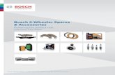 Bosch 2-Wheeler Spares & Accessories...2020/05/03  · 1 Bosch 2-Wheeler Spares & Accessories Powering the perfect ride. (Version 10) 2020 *Prices effective March 1st, 2020.Prices