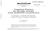 Capital Flows to South Asian and ASEAN Countries · 2016. 8. 30. · CAPITAL FLOWS II.1 Theoretical Considerations ... Under conditions of perfect capital mobility, these flows would