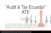 Audit & Tax Ecuador” ATE Nº3 - JUNIO.pdf · 2018. 3. 13. · “audit & tax ecuador” ate invitamos a nuestros clientes y amigos a leer el boletÍn tributario de audit & tax ecuador