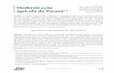 Modernização agrícola do Paraná1,2ainfo.cnptia.embrapa.br/digital/bitstream/item/152616/1/... · 2017. 11. 17. · Ano XXV – No 3 – Jul./Ago./Set. 2016 21 Resumo – O objetivo