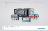 Siemens Sentron Circuit Breaker Specifications · the SENTRON range offers all components required for efficient, safe and reliable power distribution. Featuring a consistently modular