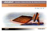 Transistor Power Amplifiers...Power amplifiers have high power gain but low voltage gain. The peak of the collector-emitter voltage (VCE) may exceed the dc supply voltage (VA) by a