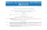 Pleno del Ayuntamiento de Madrid · 2015. 10. 6. · Fecha de edición Página 2 Diario de Sesiones del Pleno del Ayuntamiento de Madrid 5 de enero de 2012 Núm. 753 Punto 4.- Pregunta