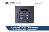SHIFT SELECTOR - Life Rebooted...SHIFT SELECTOR OIL LEVEL INFORMATION, DIAGNOSTIC CODES AND PROGNOSTIC FEATURES FOR 3000/4000 SERIES AND TC10 ALLISON TRANSMISSIONS OPERATION + CODE
