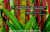 La agroindustria cañera cubana · 2015. 4. 15. · 1-1 Producción agrícola, azúcar y mieles 1-2 Exportaciones cubanas de azúcar: principales mercados, 1990-1996 (miles de toneladas)