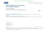 IEC 61400-21-1/ED1.0 - International Electrotechnical Commissioned1.0... · 2019. 5. 20. · IEC 61400-21-1 Edition 1.0 2019-05 INTERNATIONAL STANDARD NORME INTERNATIONALE Wind energy