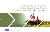 RAND Arroyo Center Annual Report 2020...reform; and tools (models, methodologies, and wargames). The second section summarizes nine outstanding analyses that address each of the Army’s