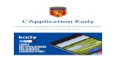 LApplication Kady - Golf Hossegor · 2020. 8. 5. · Introduction Page 2 sur 29 Introduction Avec le lancement de l’application Kady, la FFG vous permet aujourd’hui de saisir