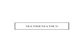 MATHEMATICS€¦ · MATHEMATICS (2020) LIST OF NEW COURSES (2020) Sl. No Course Code Course Title Credits [L:T:P:C] 1 3:9MA3032 Essential Mathematics for Data Science with R 0:2:4