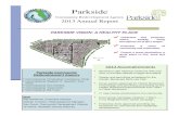 2013 Annual Report Parkside CRA - Charlotte County, FL...Parkside Community Redevelopment Agency 2013 WORK PLAN The Annual Financial Report and Audit are included in the Charlotte