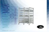 Healthcare Storage | DSI 25.4- Mar CTS Container 25.a- 1.800.393.6090 1.800.393.6090 Modu- Single "CTS-OS" Unit Max."CTS-OS Open Side View Rack Unit Additional Footprints 4 Rack Unit