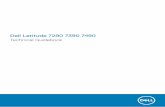 Dell Latitude 7290 7390 7490 Technical Guidebook · PDF file 2018. 11. 9. · 7 USB 3.1 Gen 1 port with PowerShare 8 microSD card slot 9 micro-SIM card slot (optional) 10 Headset port
