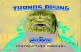 Thanos Rising: Avengers Infinity War Rulebook - 1jour-1jeu · PDF file Thanos Rising — Avengers: Infinity War is a cooperative dice and card game for 2-4 players. In the game, players