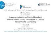 IEEE Internet of Things (IoT) Vertical and Topical Summit at … · 2021. 1. 27. · Dr. Fabio Tosti, BSc, MSc (Hons.), PhD (Hons.), CEng, FHEA, FCIHT, SMIEEE, MEGU Associate Professor