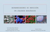 BIOMARCADORES DE INFECCIÓN EN LÍQUIDOS BIOLÓGICOSalcoy.san.gva.es/laboratorio/web/INFECCION EN LB.pdf•Empiema •Derrame tuberculoso ASCÍTICO •Peritonitis Bacteriana Espontánea
