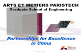 ARTS ET METIERS PARISTECH - Southeast Universityjwc.seu.edu.cn/_upload/article/33/d7/f5527eb547c5acced4...Arts et Métiers ParisTech: 1st ranked French Graduate School in Mechanical