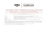 Towards smart planning conservation of heritage cities : digital …usir.salford.ac.uk/61133/1/Towards Smart Planning... · 2021. 7. 14. · Towards Smart Planning Conservation of