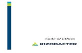 Code of Ethics - Rizobacter...Headquarters: Av. Dr. Arturo Frondizi Nº 1150 – Pergamino – Buenos Aires – ARGENTINA Rizobacter supports and is committed to advancing and guaranteeing