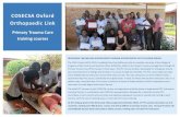 OSE SA Oxford Orthopaedic Link - University of Oxford · 2015. 10. 11. · “We are grateful for the training - it has helped us a lot in triaging patients.” (PTC Participant,