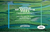 Notice of Meeting 2021 - ENGIE - Acteur mondial de l’énergie...Notice of Meeting 2021 Ordinary and Extraordinary Shareholders’ Meeting Thursday, May 20, 2021 at 2:30 p.m. Espace