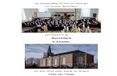 Martinikerk in Koudum. - Lemster Mannenkoor · 2015. 11. 18. · Comp.: Stanley Dickinson Arr.: Henry Geehl Hierna vervolgens een (multi-instrumentale) improvisatie van Dirk Norbruis