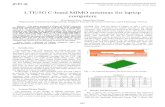 LTE/5G C-band MIMO antennas for laptop computers · 2018. 10. 19. · LTE/5G C-band MIMO antennas for laptop computers Wen-Shan Chen 1, Ming-Han Liang 2 1-2 Department of Electronic