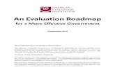 AEA Evaluation Policy Roadmap -- 2019 Revision FINAL Evaluation... · 2020. 10. 20. · ð 'hyhors zulwwhq hydoxdwlrq srolflhv dfurvv dqg zlwklq ihghudo djhqflhv wkdw fdq jxlgh hydoxdwlrq