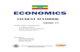 ECONOMICS G-11.pdfResources (means) to satisfy them are scarce (limited). Resources have alternative uses. 4 Grade 11 Economics 1.1 MeanIng and Scope of econoMIcS Definition: Economics