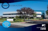 5667 Gibraltar - LoopNet · PDF file 2016. 5. 10. · 5667 Gibraltar. HigHligHts • Located in the Hacienda Business Park • Newly CROSSINGS renovated building • Tenant courtyard
