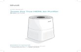 USER MANUAL Tower Pro True HEPA Air Purifier · 2020. 9. 21. · TOWER PRO TRUE HEPA AIR PURIFIER BY LEVOIT. If you have any questions or concerns, please reach out to us at support@levoit.com.