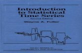 Introduction to Statistical Time Series (Wiley Series in Probability and Statistics)
