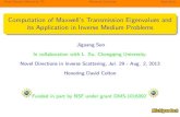 Computation of Maxwell's Transmission Eigenvalues and its Application in Inverse Medium Problems
