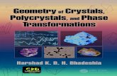 Geometry of crystals, polycrystals, and phase transformations