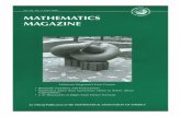Mathematics Magazine 81 3