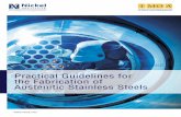 Practical Guidelines for the Fabrication of Austenitic ......stainless steel wool 84 15.2.5 Degreasing 84 15.2.6 Acid pickling 84 15.2.7 Passivation 85 15.2.8 Electropolishing 85 15.3