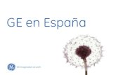 GE en España · 2019. 6. 14. · de demanda, estabilización de redes o desalación. GE Security proporcionó la tecnología de videovigilancia destinada a supervisar todas las instalaciones
