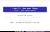 Image Processing using Graphs (lecture 1 - image foresting transform)