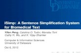 iSimp: A Sentence Simplification System for Biomedical Text