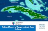 National Survey of Cubans Living in Cuba