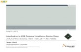 Introduction to USB Personal Health Care Device Class