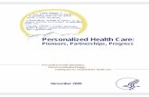 Personalized Health Care: Pioneers, Partnership, Progress