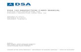DSA 152 Inspection Card Manual