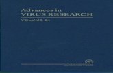 Advances in Virus Research [Vol 54] - Karl Maramorosch, et. al., (AP, 1999) WW
