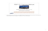 PDP TV Training Manual - Lcd Tv Repair